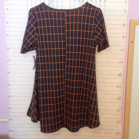 LuLaRoe women's Tunic sz XXS Black & Orange NWT - Picture 3 of 8